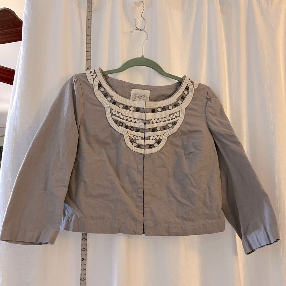 Cropped jacket from Anthropologie szM